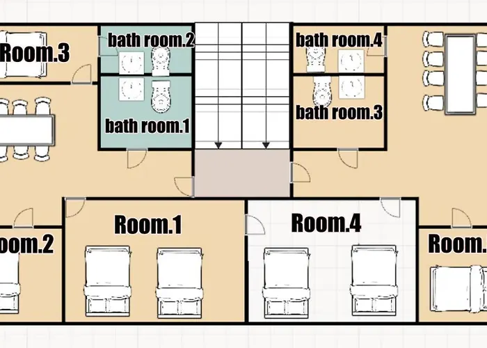 1.hongdae@ Cozy House 5room.4bath. Apartment